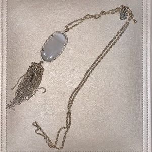 Gold Kendra Scott Necklace with tassels